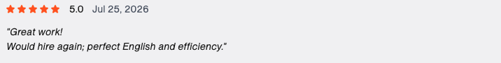 Review from Christian Danky